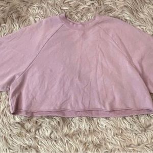 Alo yoga super soft cropped sweatshirt